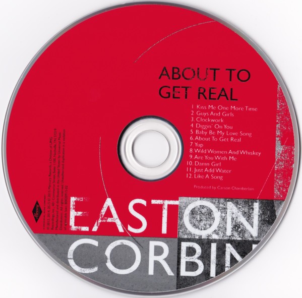Easton Corbin - About To Get Real (CD, Album) (Very Good Plus (VG+)) - 424295205