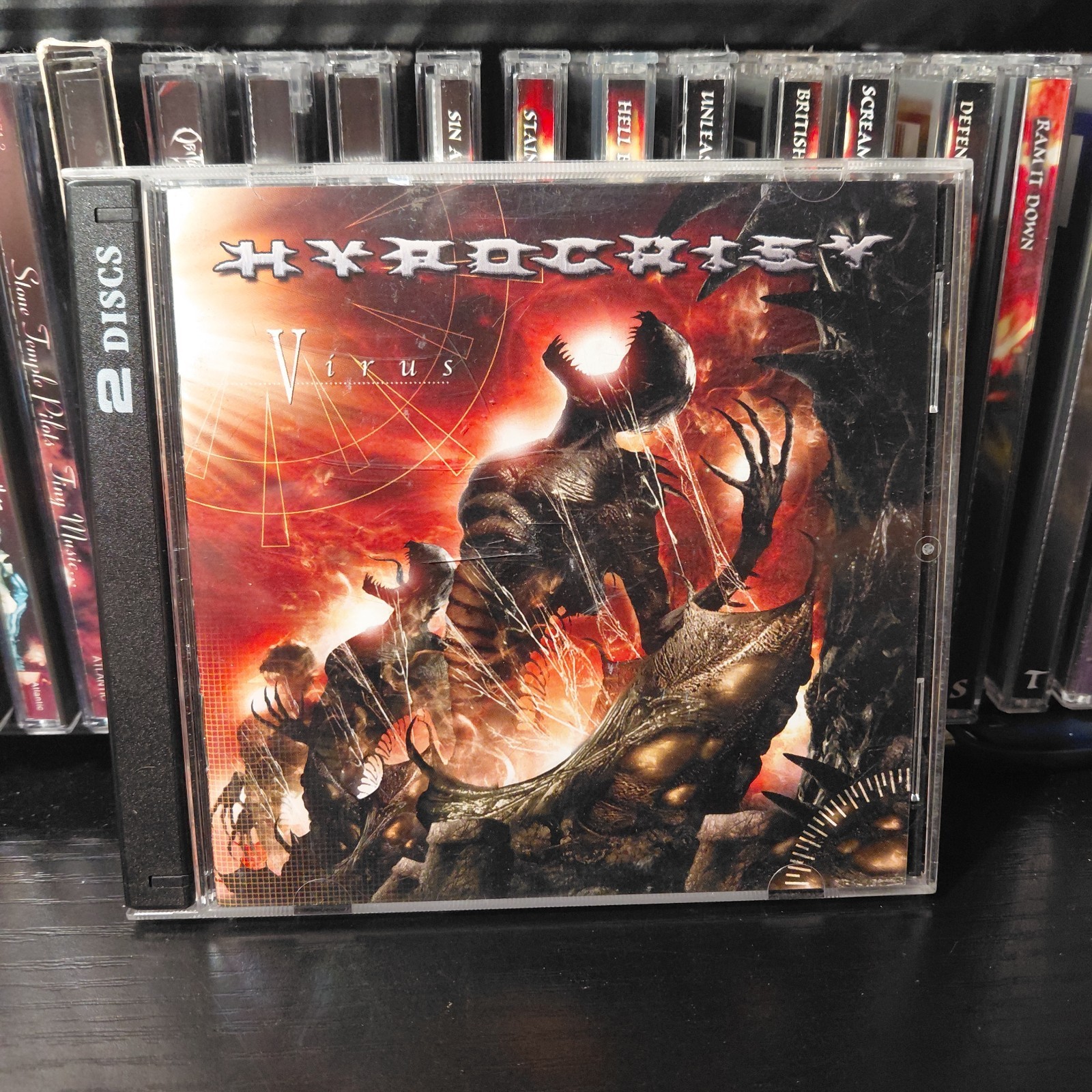 Hypocrisy Virus Limited Edition 2-Disc CD w/ Bonus DVD Nuclear Blast 2005