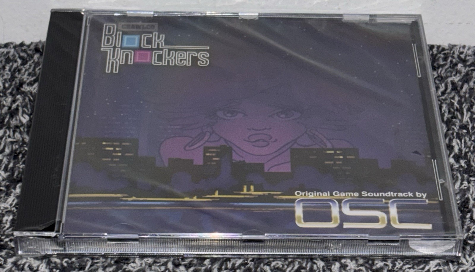 Crawlco Block Knockers: OSC- Original Game Soundtrack CD Exclusive Nintendo RARE