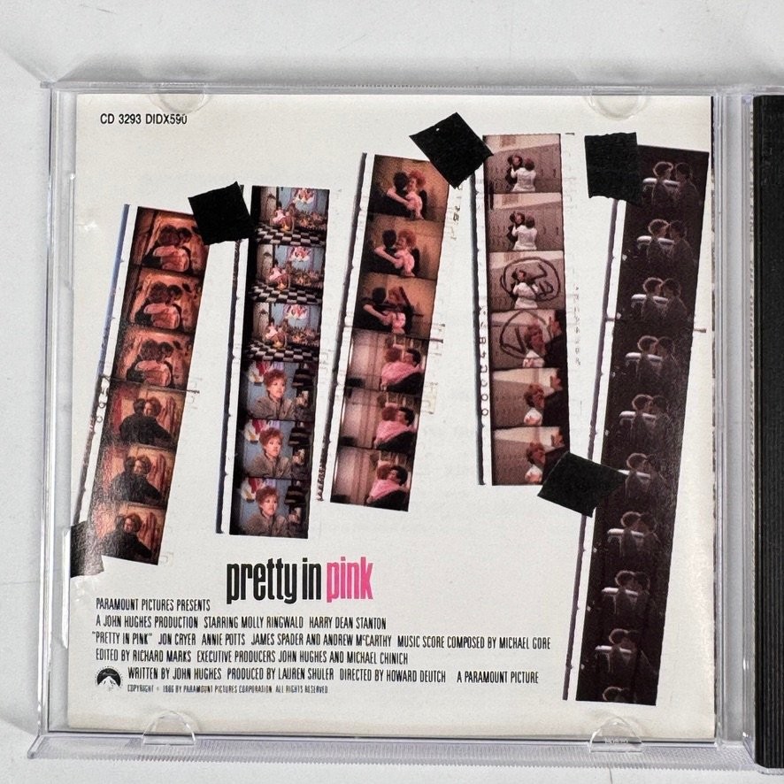 Pretty In Pink OST CD 1986 New Wave Pop Soundtrack A&M Records