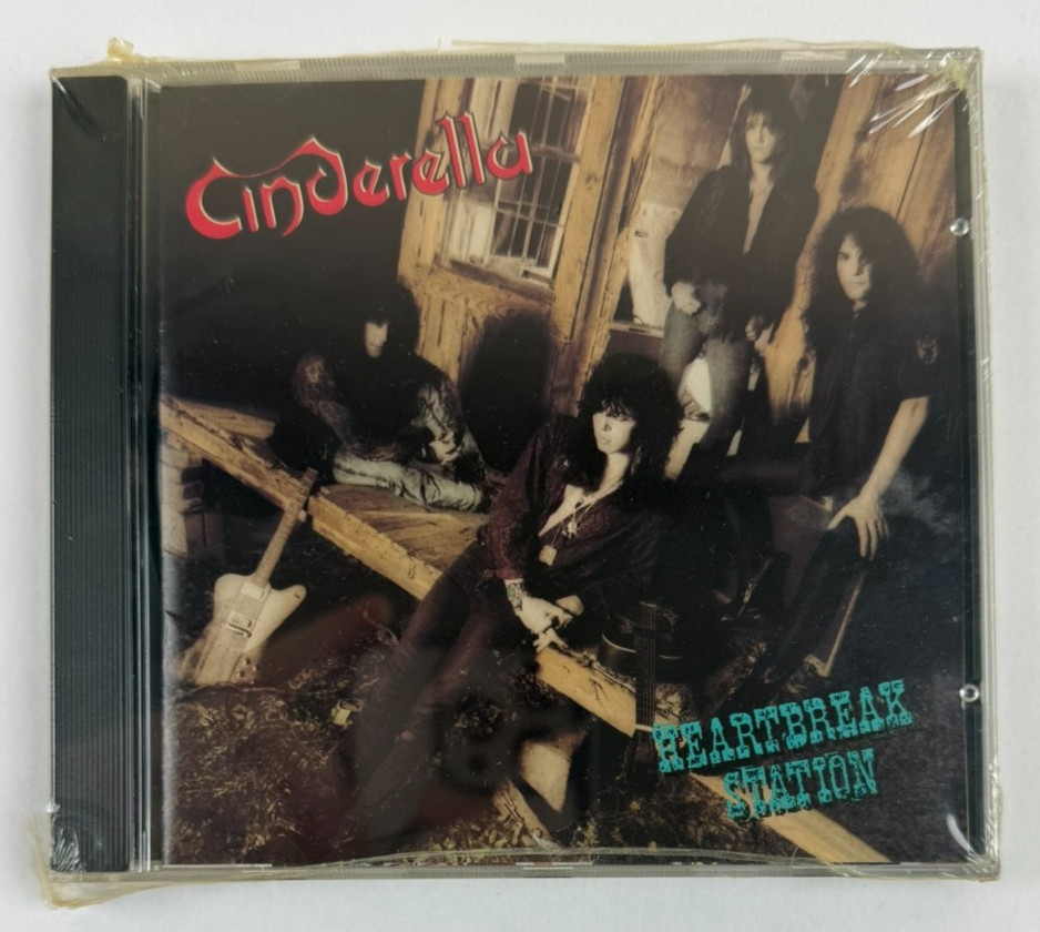 NEW Cinderella – Heartbreak Station (1990) CD | Hard Rock Glam Metal 🎸🚂