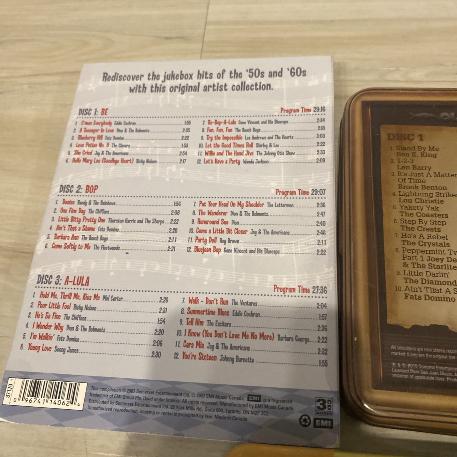 1950s & 60s 9 CD LOT : Be-Bop-A-Lula Hits Of The 60s & Oldies But Goodies