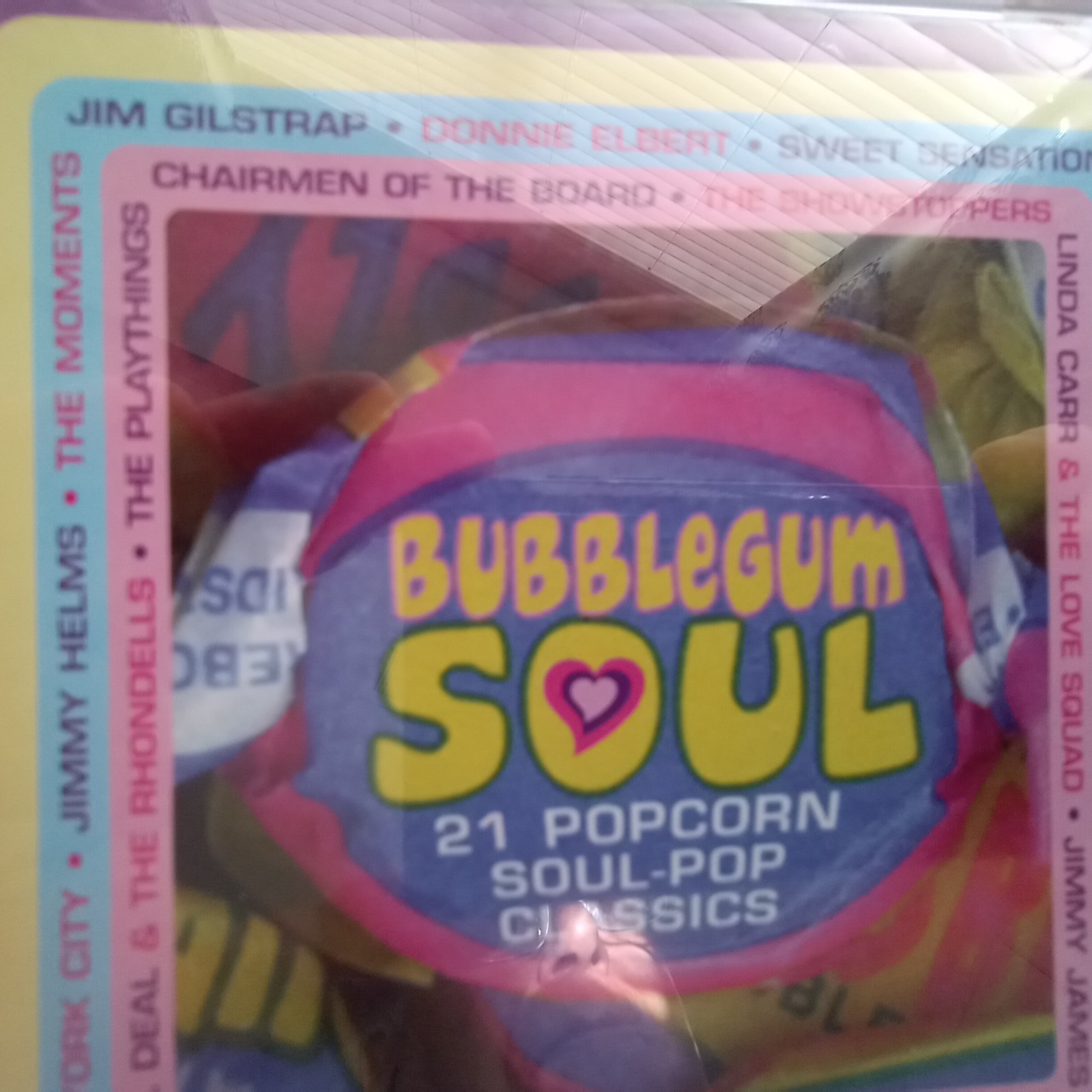 Bubblegum Soul 21 Popcorn Soul-Pop Classics CD NMtoM Various Soul R&B Shag