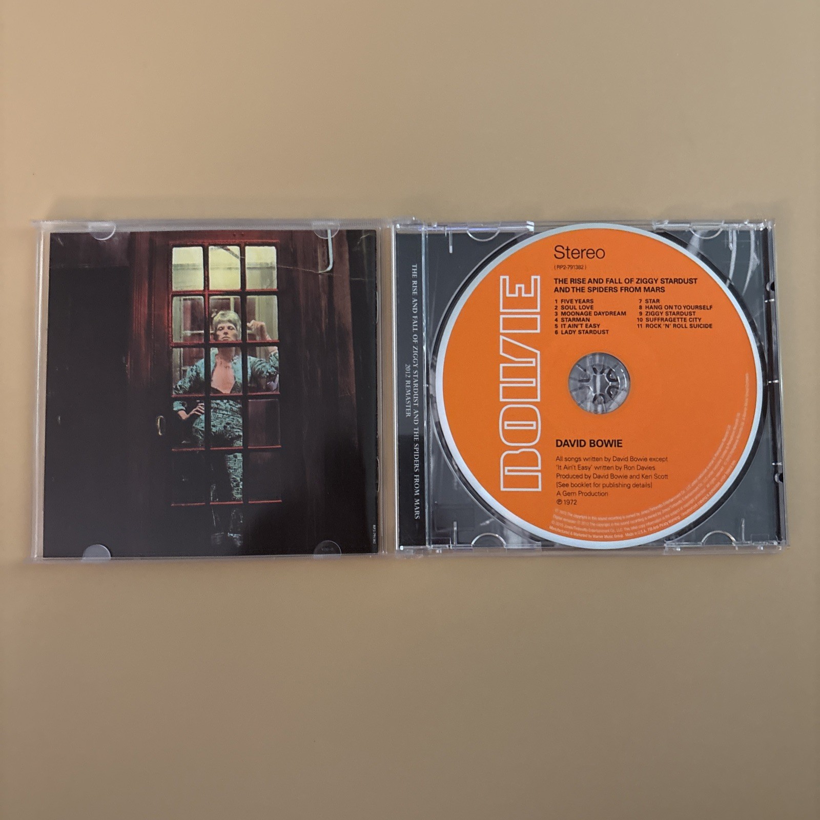 DAVID BOWIE - The Rise And Fall Of Ziggy Stardust & The Spiders From Mars CD