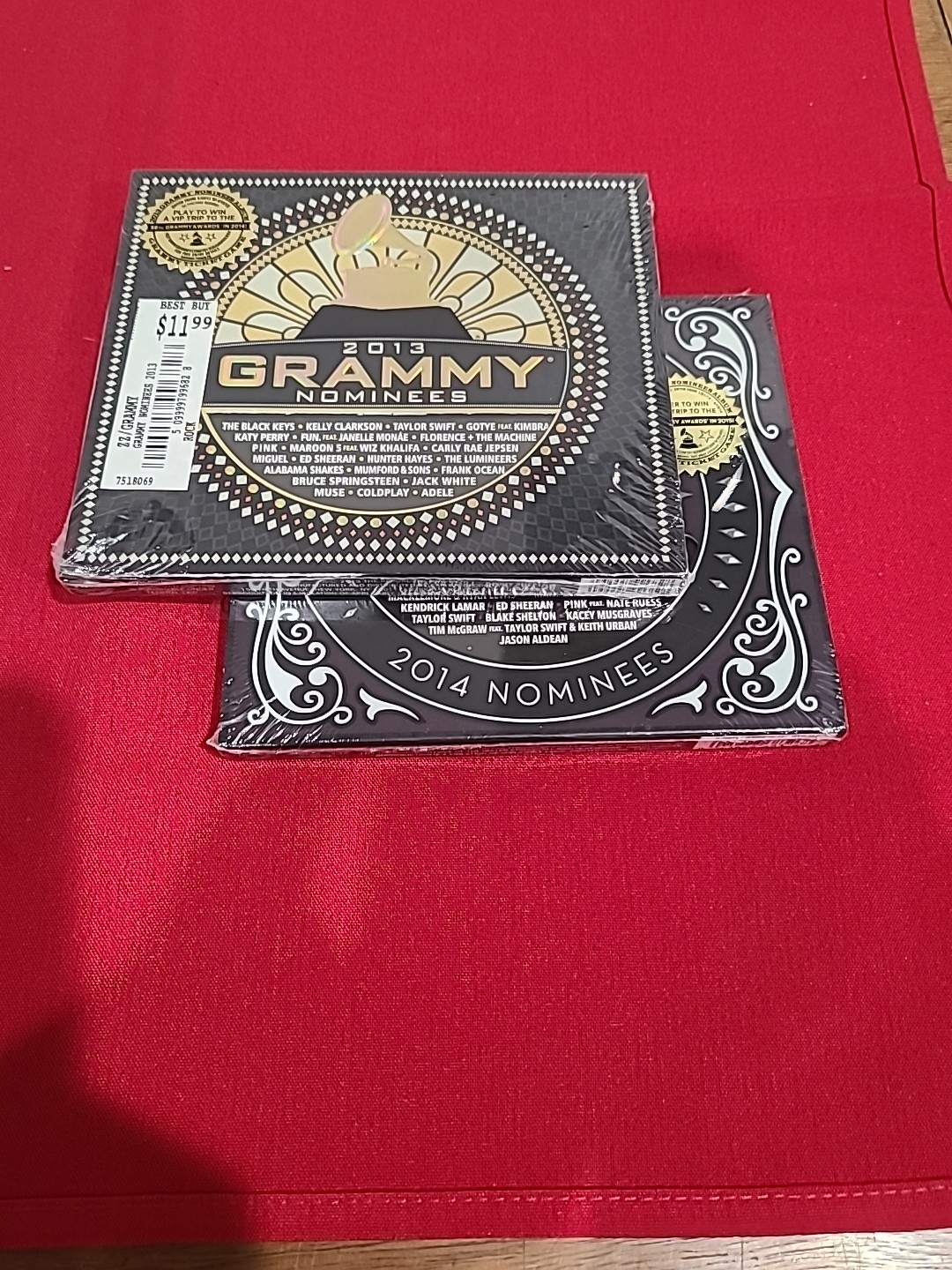 Grammy Nominees"2013 & 2014" CD Album Compilation Capitol Records,New, sealed🔥
