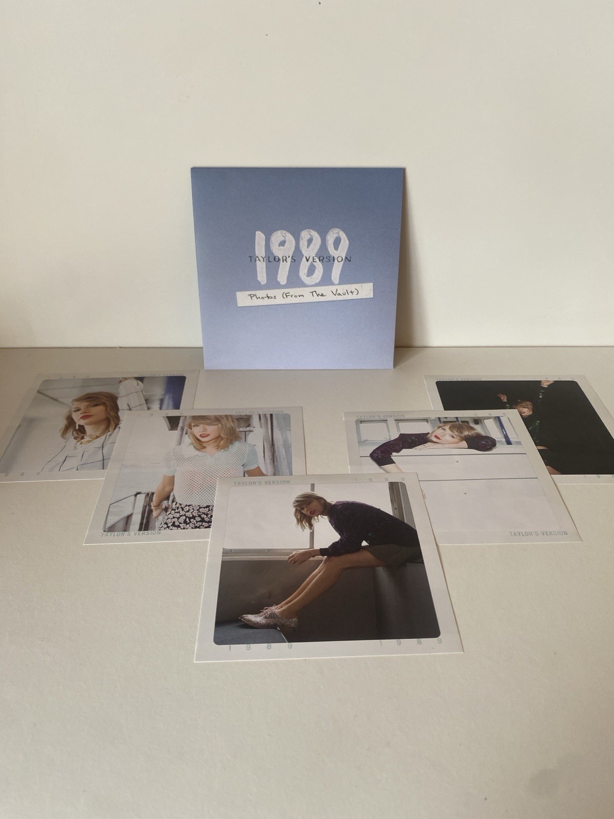 Taylor Swift 1989 Taylor’s Version CD Album Crystal Skies With Polaroids
