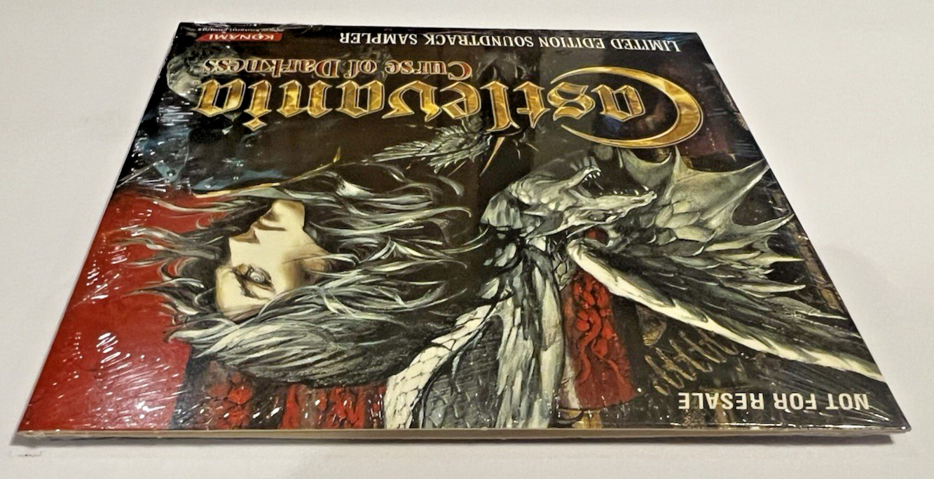 NEW/SEALED Castlevania Curse of Darkness Limited Edition Soundtrack Sampler CD