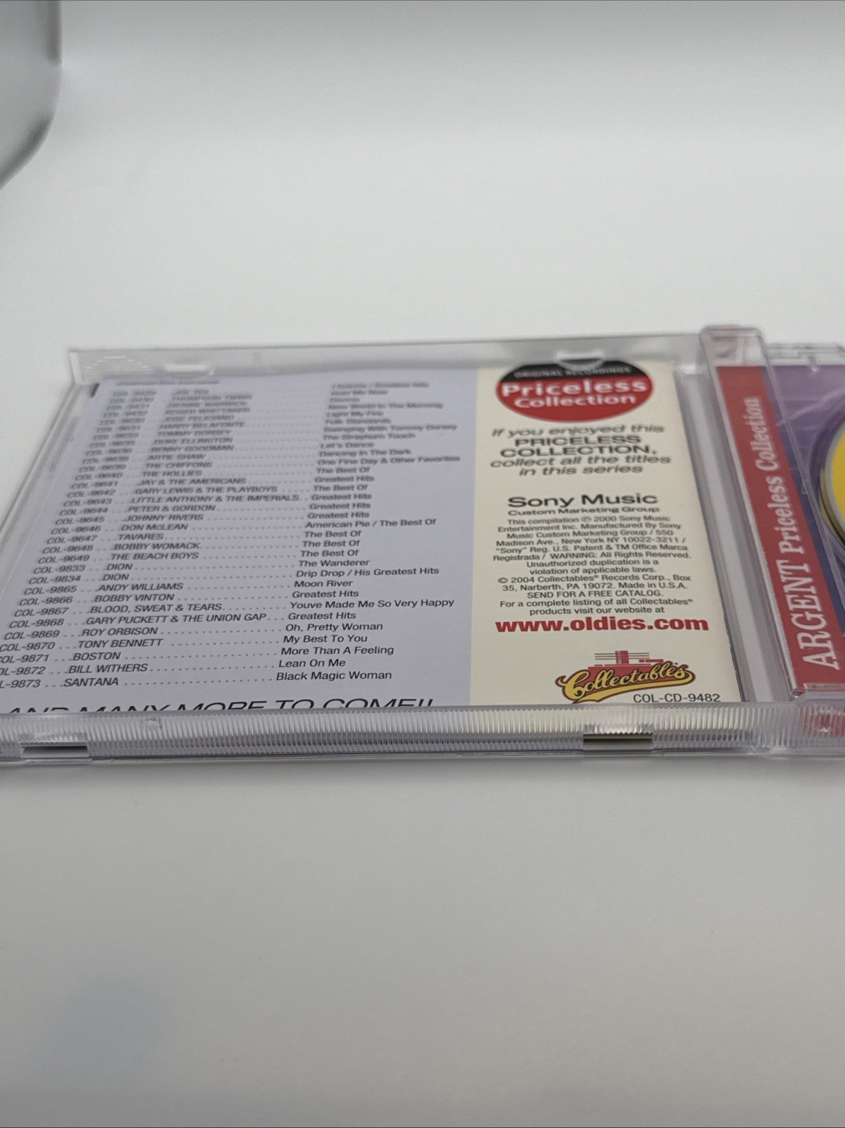 Hold Your Head Up [2000] by Argent (CD, Oct-2005, Collectables) | VERY GOOD