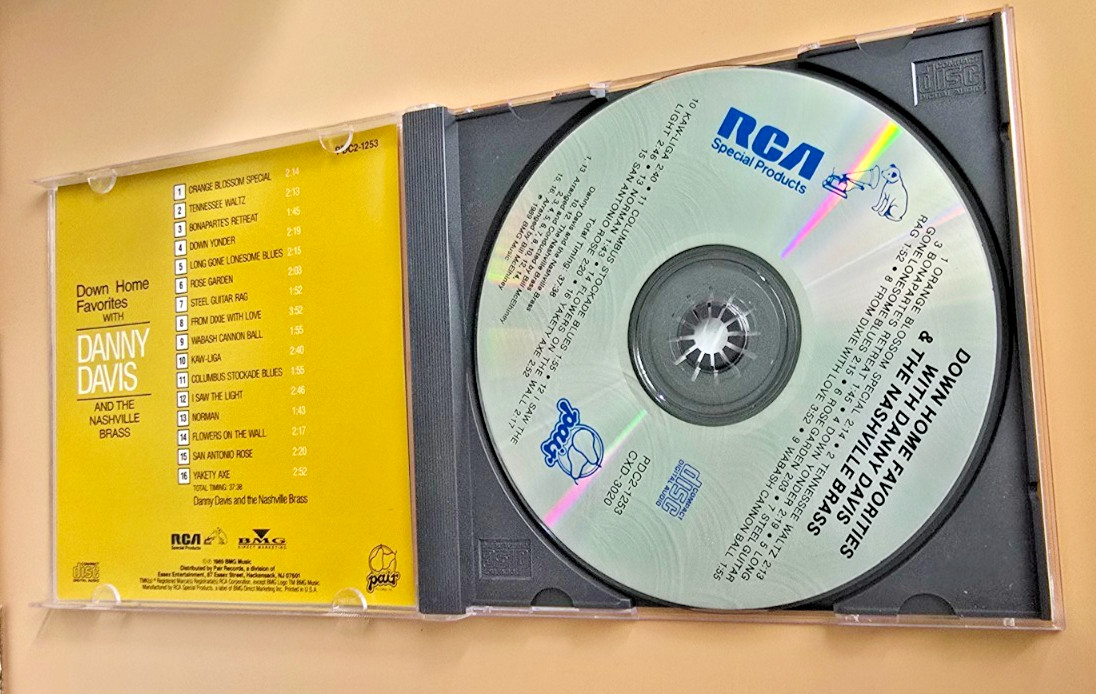 Danny Davis – Down Home Favorites CD 1989 Double Play Disk Album Jewel Case