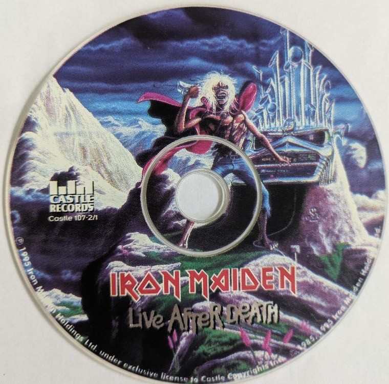 Iron Maiden - Live After Death - 1995 - Castle NEAR MINT (BRAND NEW CASE) Cd