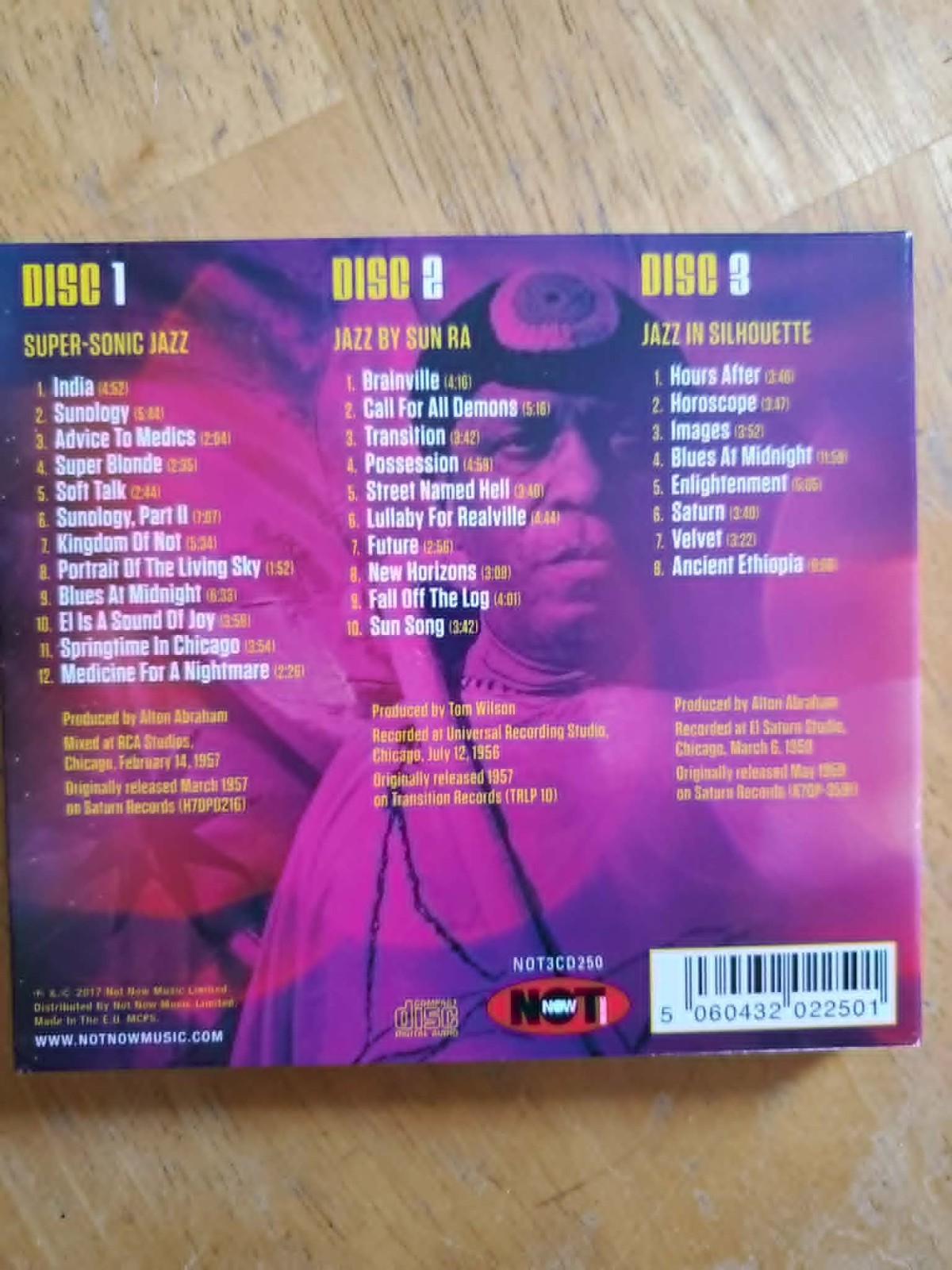 Sun Ra 3 CD set - Supersonic Sounds - free shipping