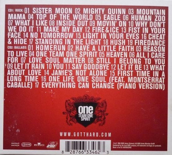 Gotthard - One Team One Spirit - The Very Best (2xCD) (Near Mint (NM or M-)) - 4