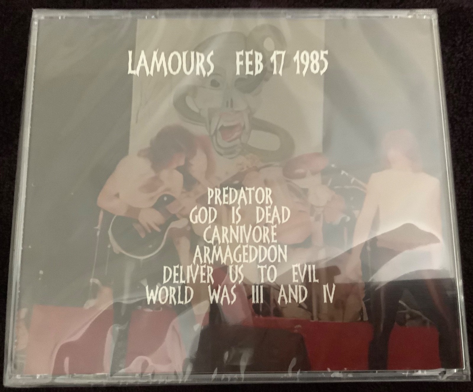 CARNIVORE BROOKLYN MASSACRE CD NEW 1985 LAMOURS NY PETER STEELE TYPE O NEGATIVE