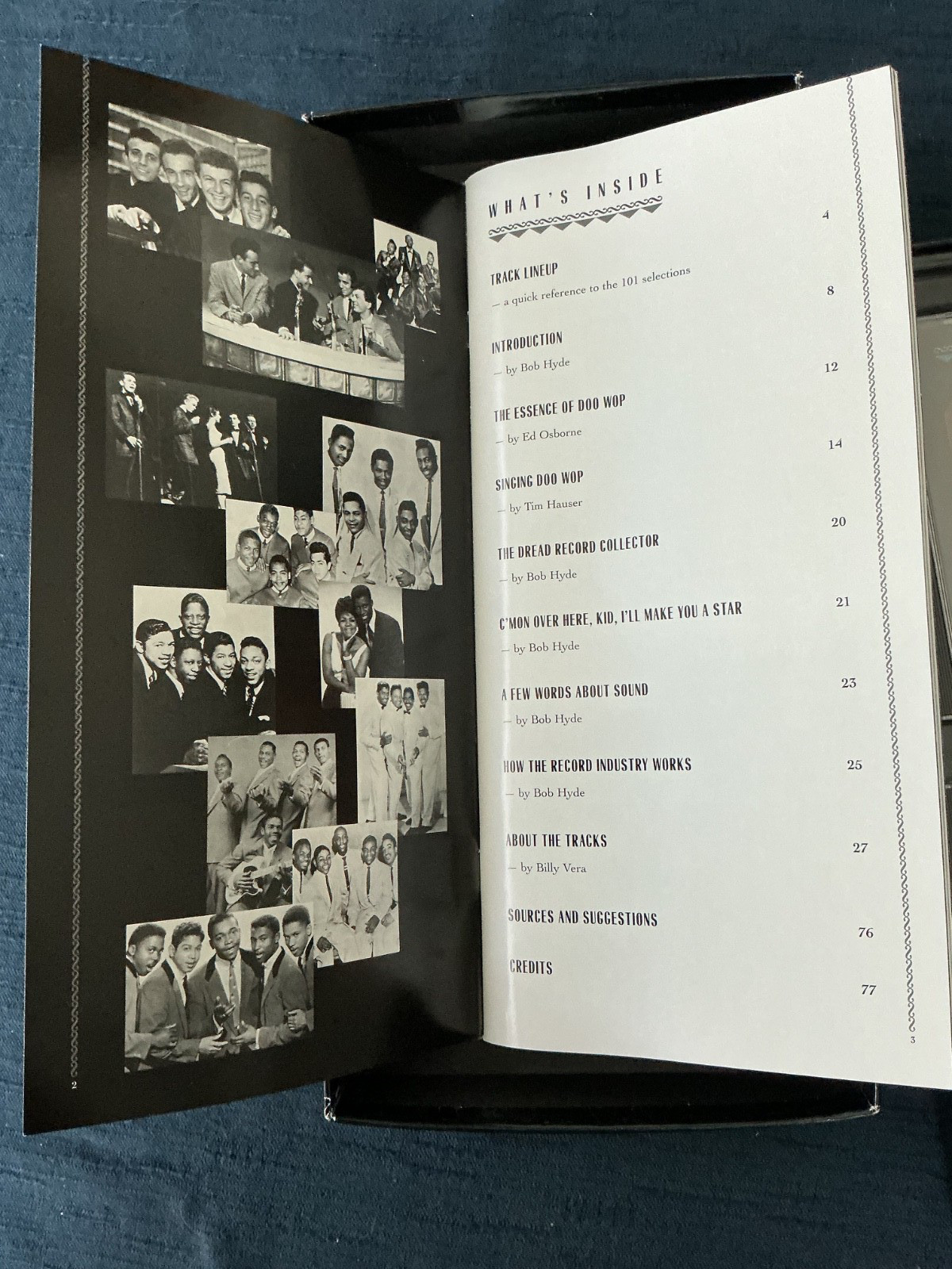 The Doo Wop Box II 4-CD Box Set Rhino 1996 101 Vocal Group Gems 1951-1963
