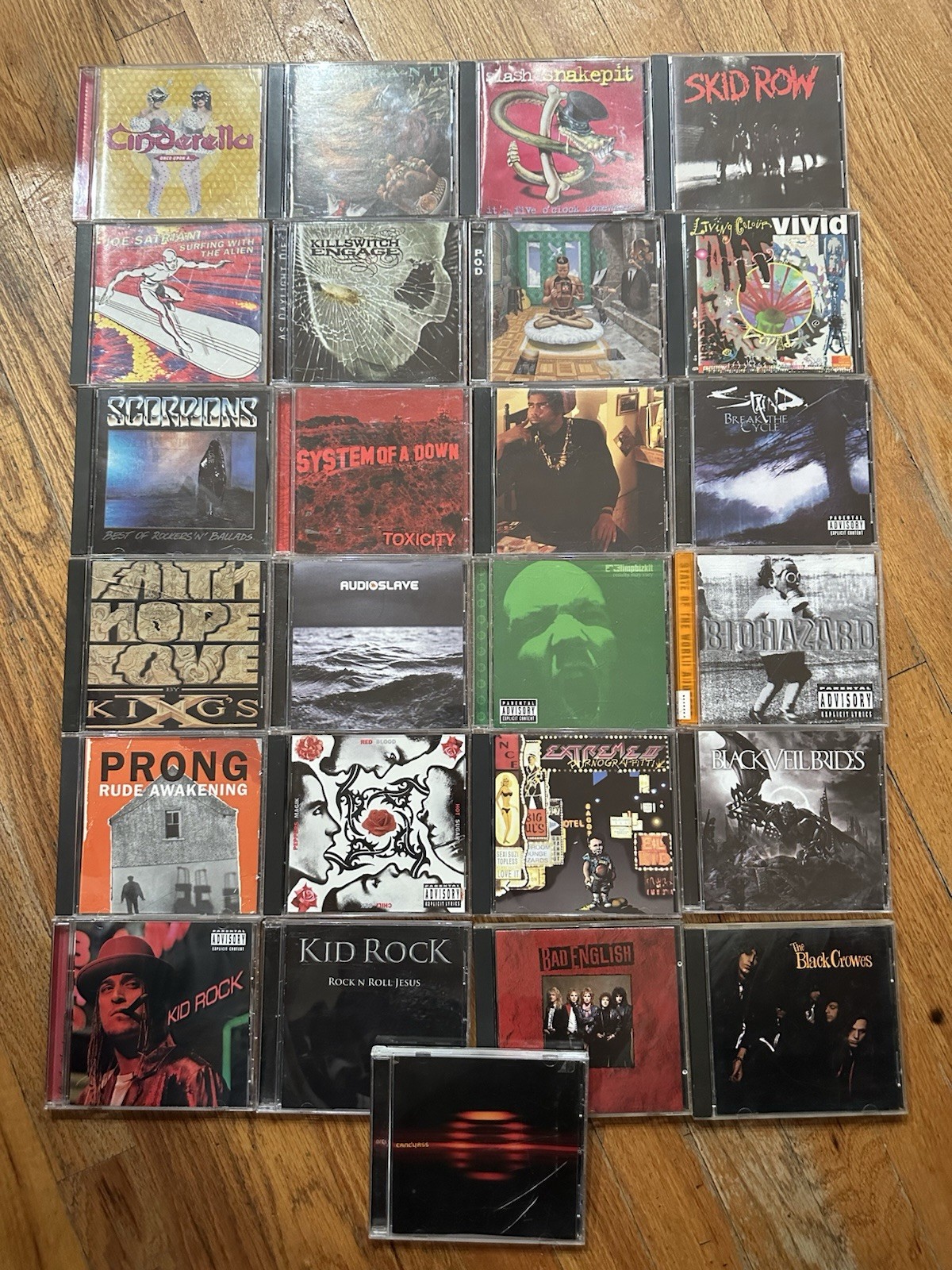 HUGE Heavy Metal 25 CD Lot Biohazard SOAD PRONG SLASH KILLSWITCH FISHBONE