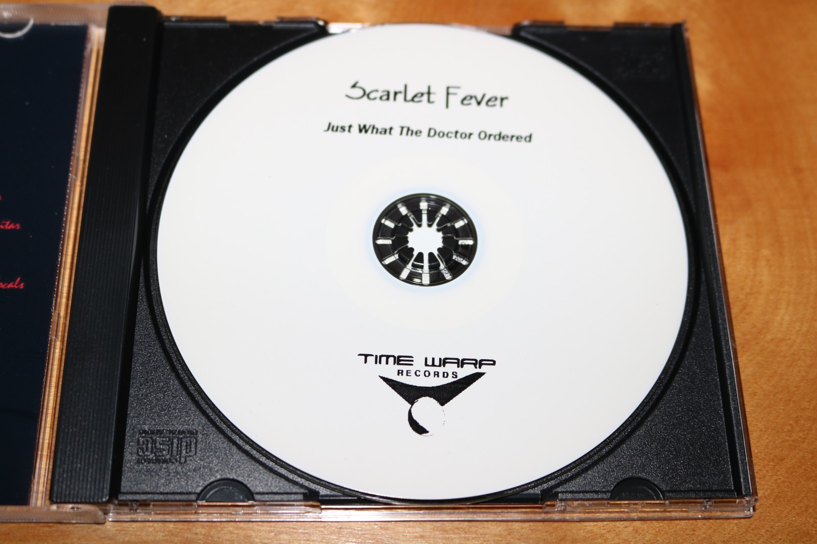 SCARLET FEVER Just What Doctor Ordered CD GLAM Hair Metal SLEAZE Dirty Blonde MR
