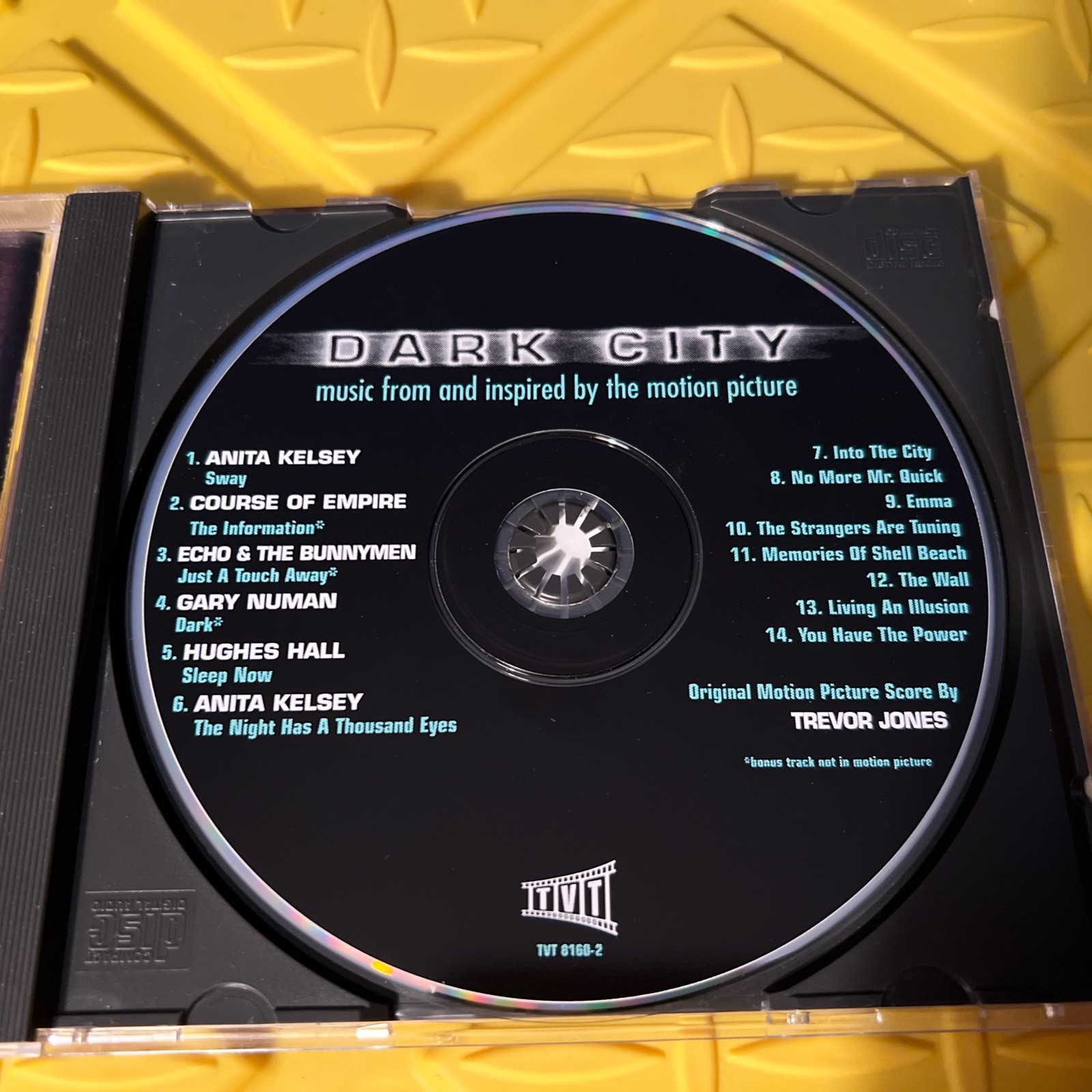 Dark City - Soundtrack Movie CD, 1998 - Trevor Jones