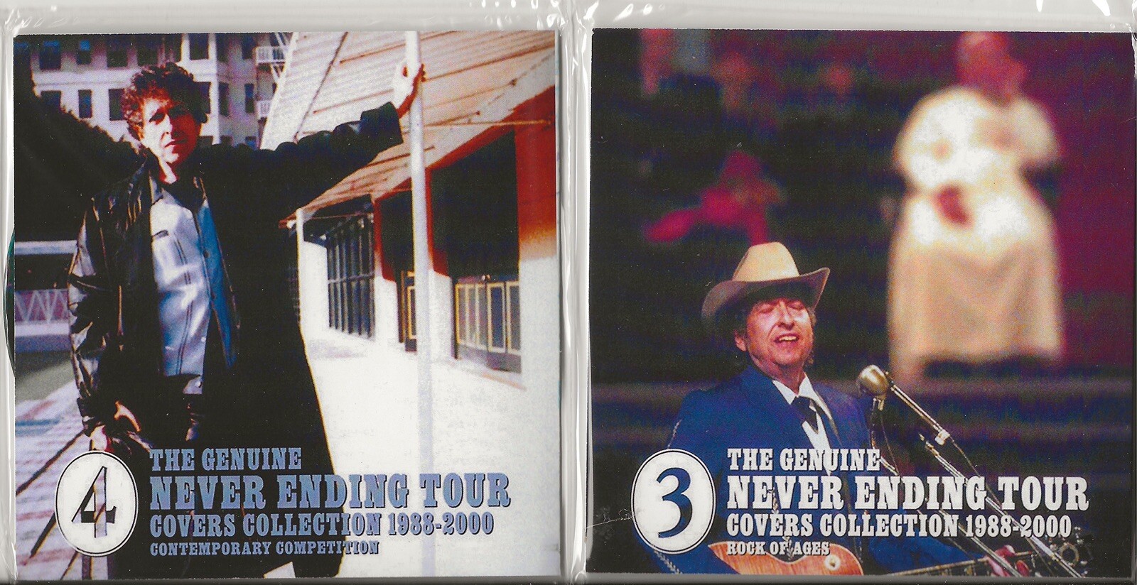Bob Dylan Genuine Covers NINE (9) disc set Never Ending Tour