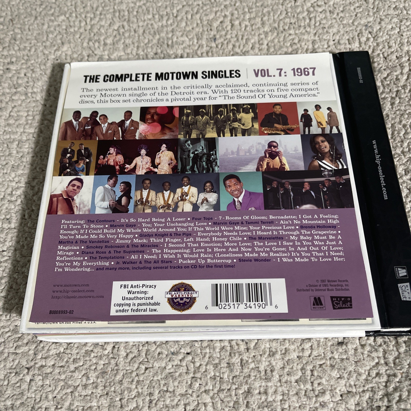 The Complete Motown Singles Vol. 7 1967 Five CD + 7” 45RPM