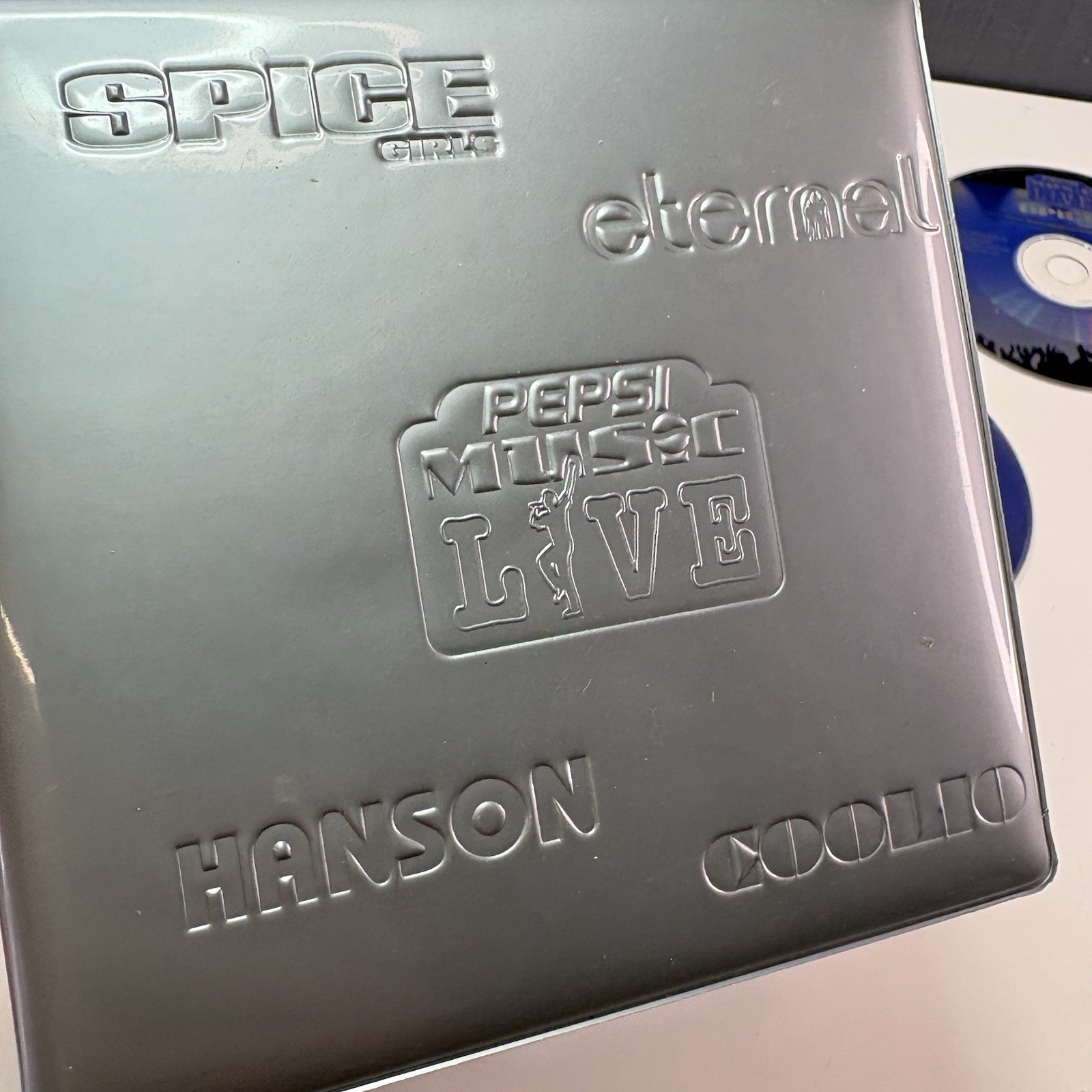 Pepsi Music Live 1997 Promo 4 CD Box Set Case Spice Girls Hanson Eternal Coolio