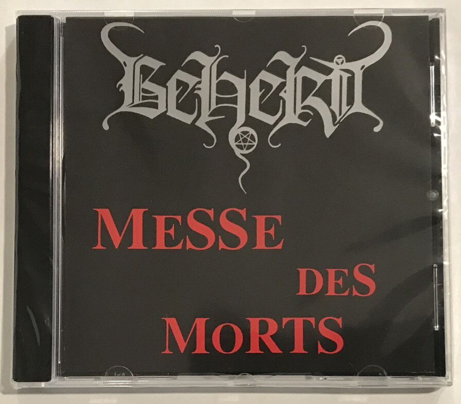 Beherit – Messe Des Morts CD 2022 Werewolf Records – EVIL-MDM [Sealed] *FN