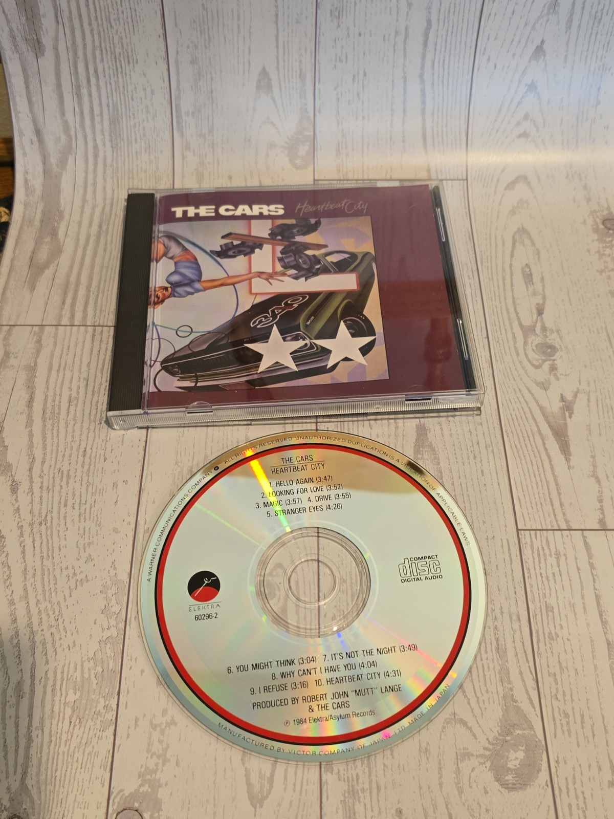 Heartbeat City by The Cars (CD, 1990)