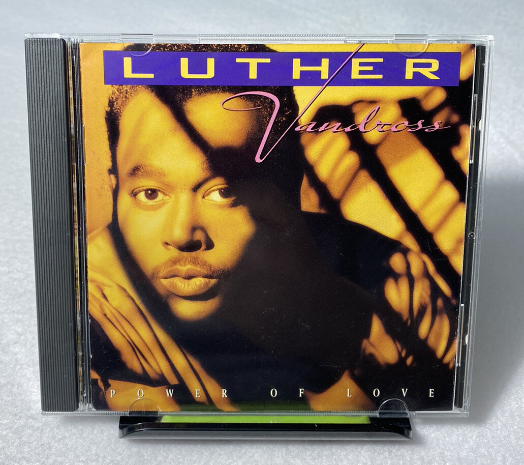 Power of Love - Luther Vandross (1991, Epic) Electronic Funk / Hip Hop / Soul CD