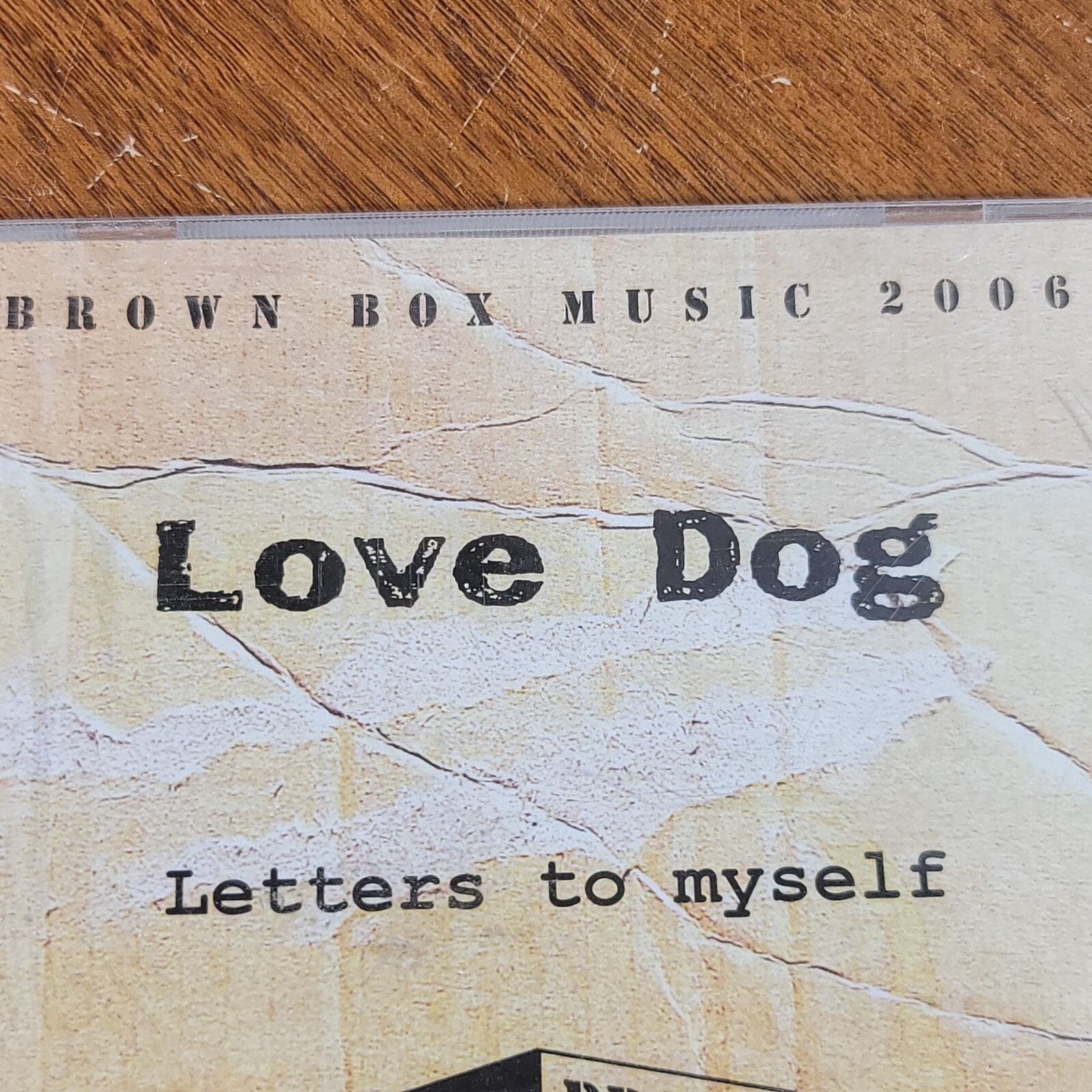 Letters To Myself Audio CD Love Dog
