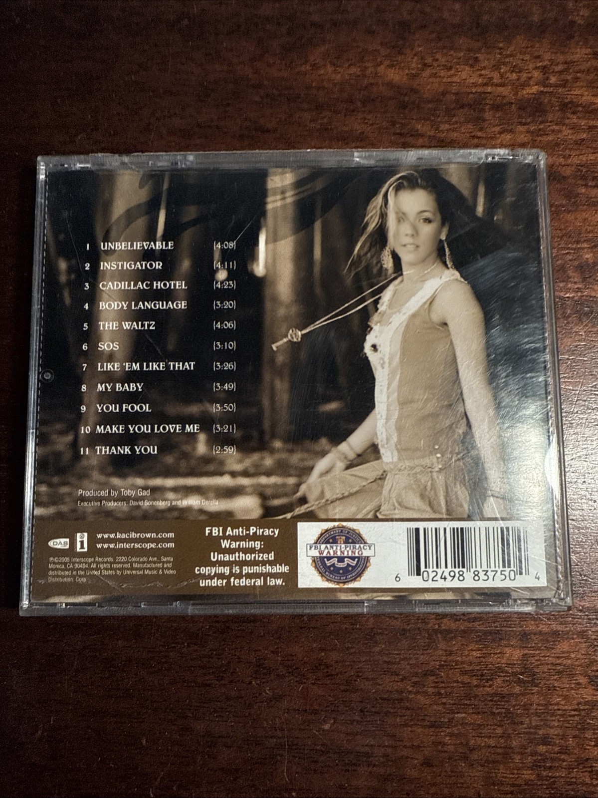 Instigator by Kaci Brown (CD, Aug-2005, Interscope (USA))