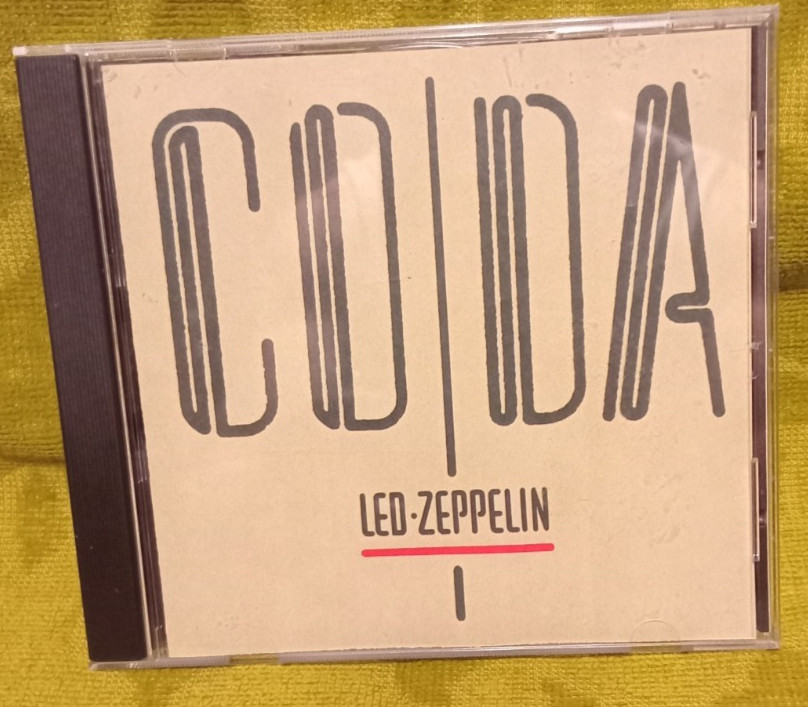 Led Zeppelin CODA ~ CD Made in US 92444-2 ~ E