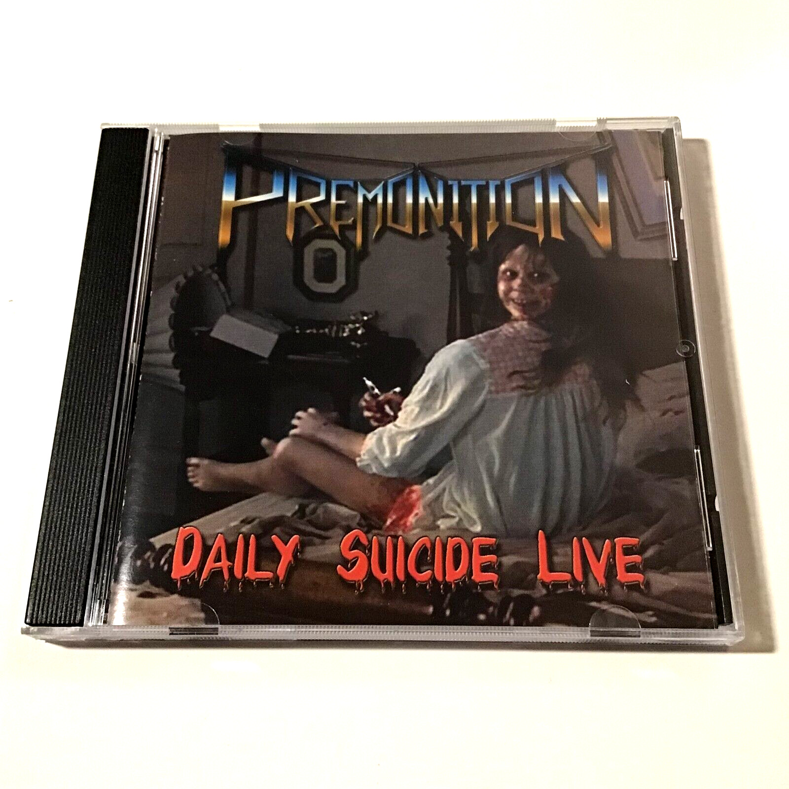 Premonition - Daily Suicide Live (CD, 2000) Heavy Metal, Live, Rare HTF