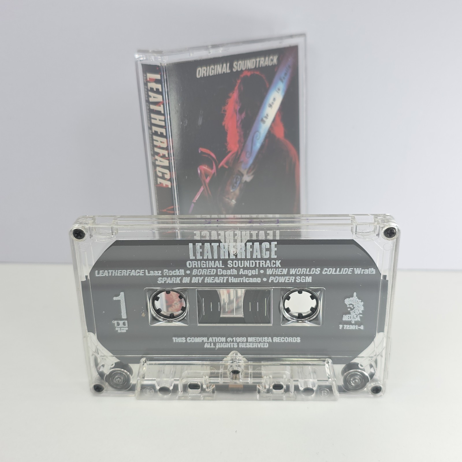 Leatherface Texas Chainsaw Massacre III Original Soundtrack Cassette Horror OST