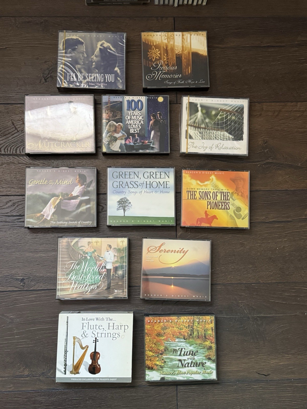 Reader’s Digest Music CD Collection Lot : 25 Sets 58 CD’s Total - Many Genres