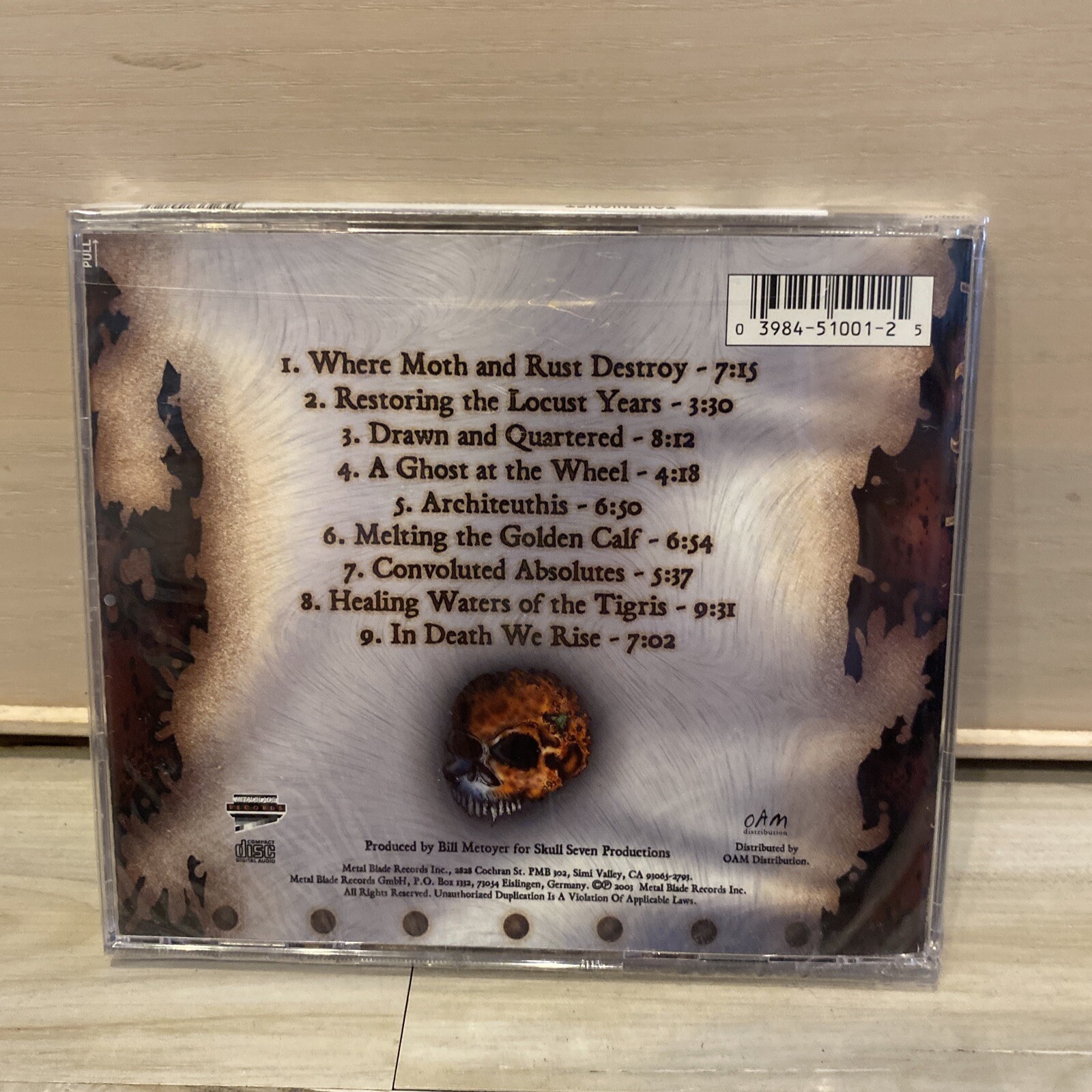 TOURNIQUET - Where Moth And Rust Destroy - Metal Grind Thrash Speed Metal CCM CD