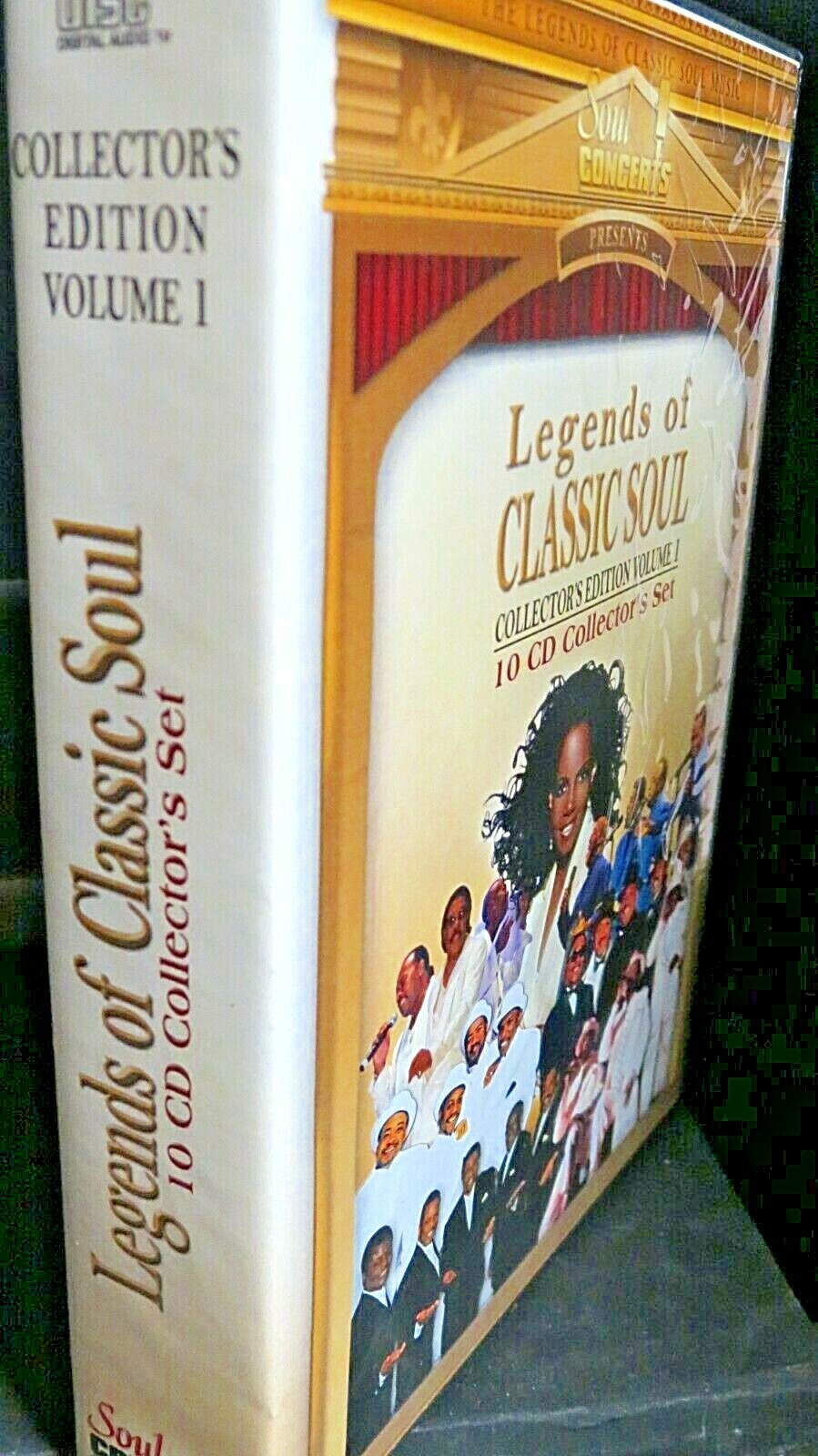 Legends of CLASSIC SOUL, NEW! 10 CDS,The Dells,Chi-Lites,Delfonics,Melba Moore
