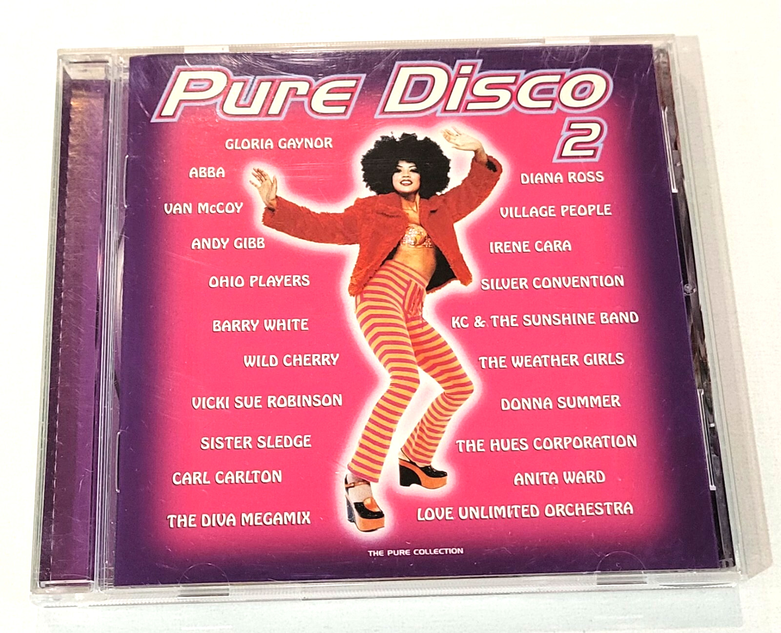 PURE DISCO 2 CD Album Various 1970s & 1980s Artists 1992 PolyGram Records