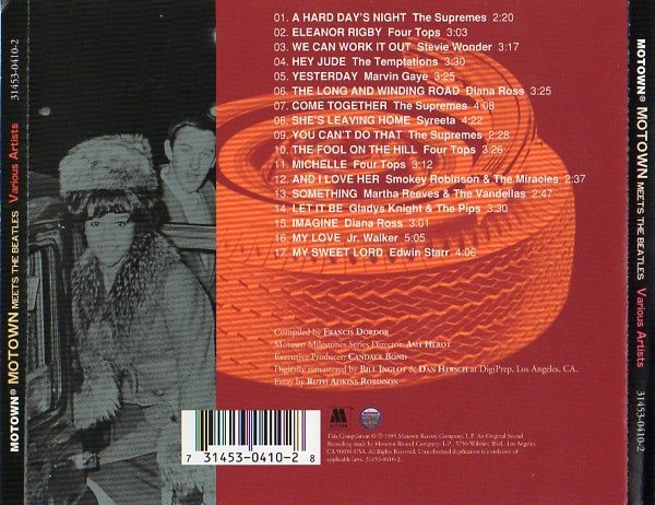 Various Artists – Motown Meets The Beatles (CD, 1995)