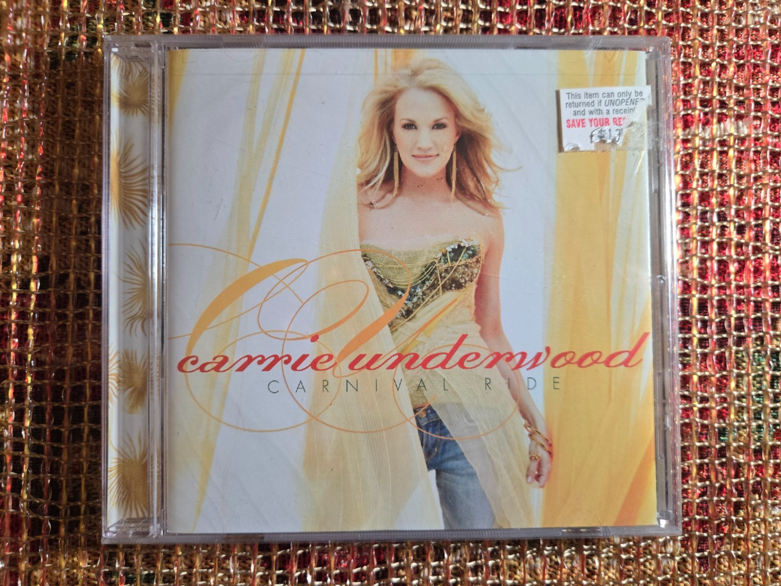 Carnival Ride by Carrie Underwood (CD, 2007) NEW, Factory Sealed