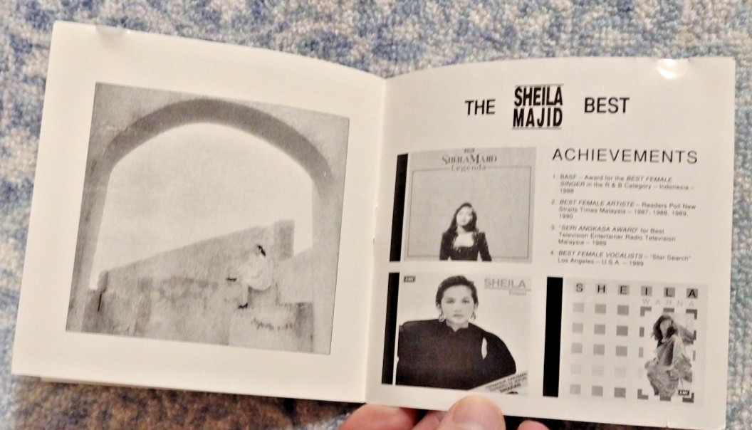 THE BEST Of SHEILA MAJID VOL. 2 CD 1991 EMI Malaysia's "Queen Of Jazz!"