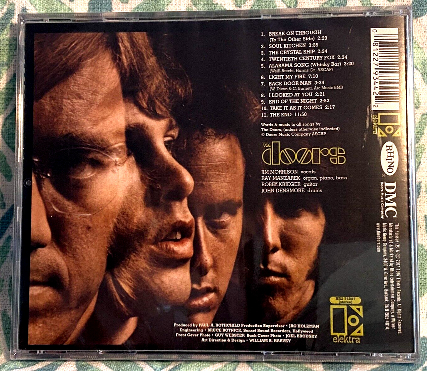 THE DOORS The Doors CD *Sealed* 50th ANNIVERSARY Remastered