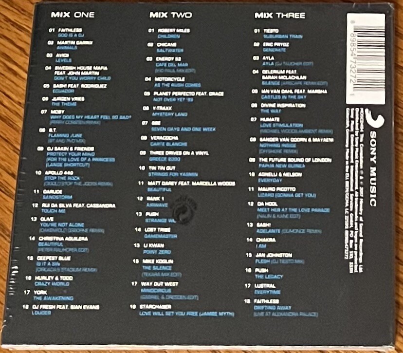 VARIOUS ARTISTS "EUPHORIA CLASSICS" BRAND NEW ORIGINAL 2017 UK3CD ALBUM IMPORT
