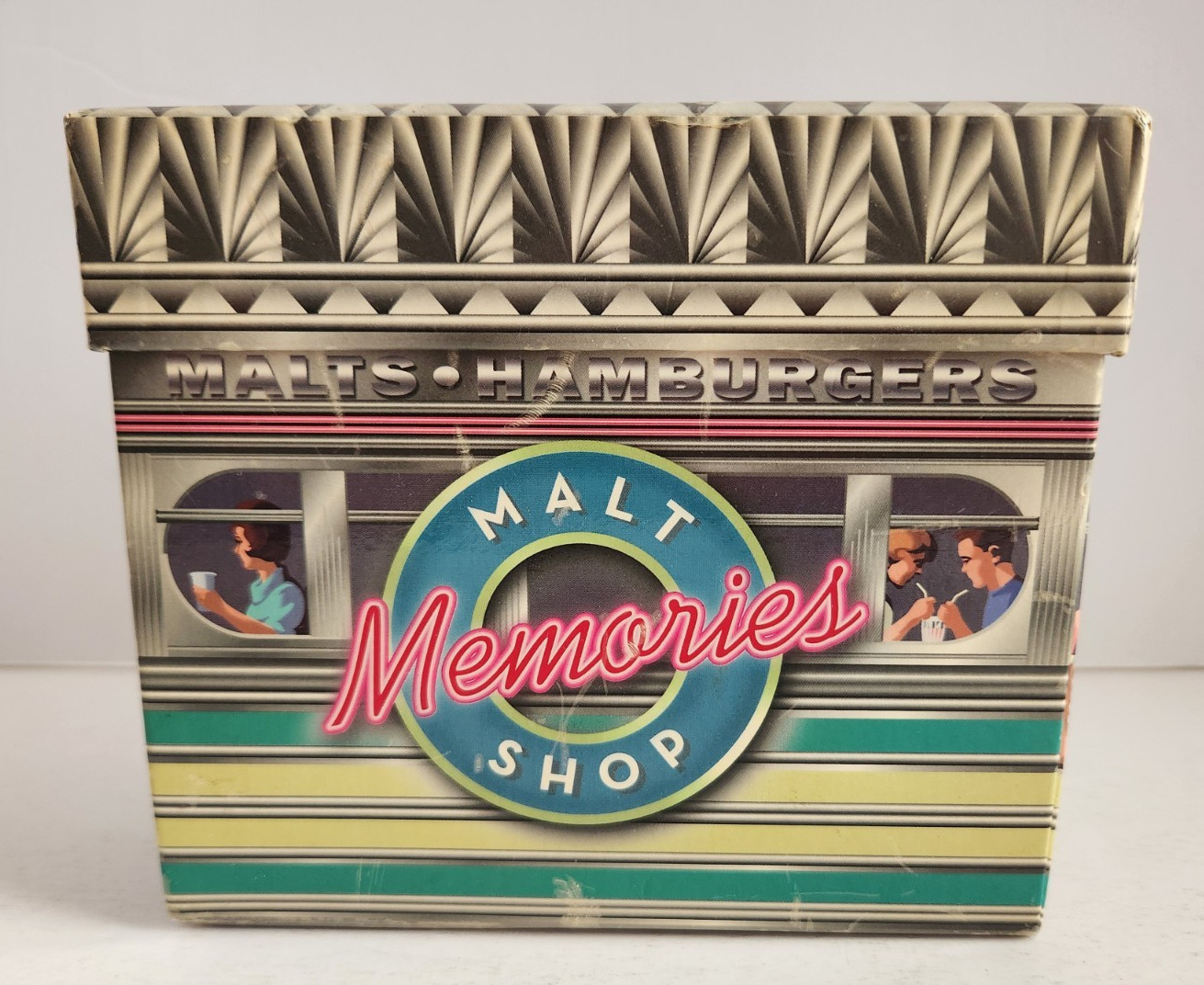 MALT SHOP MEMORIES Time Life CD Box Set 10 Discs 1950s Rock N Roll Pop 2006