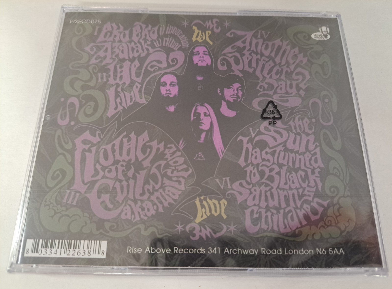 Electric Wizard We Live New CD Reissue Doom Metal Stoner Rock
