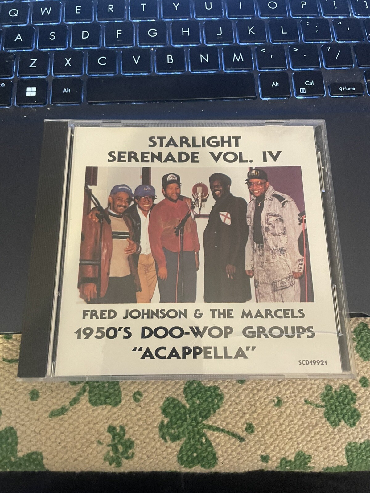 Fred Johnson & The Marcels CD Starlight Serenade Vol IV 1950's Doo Wop Acappella