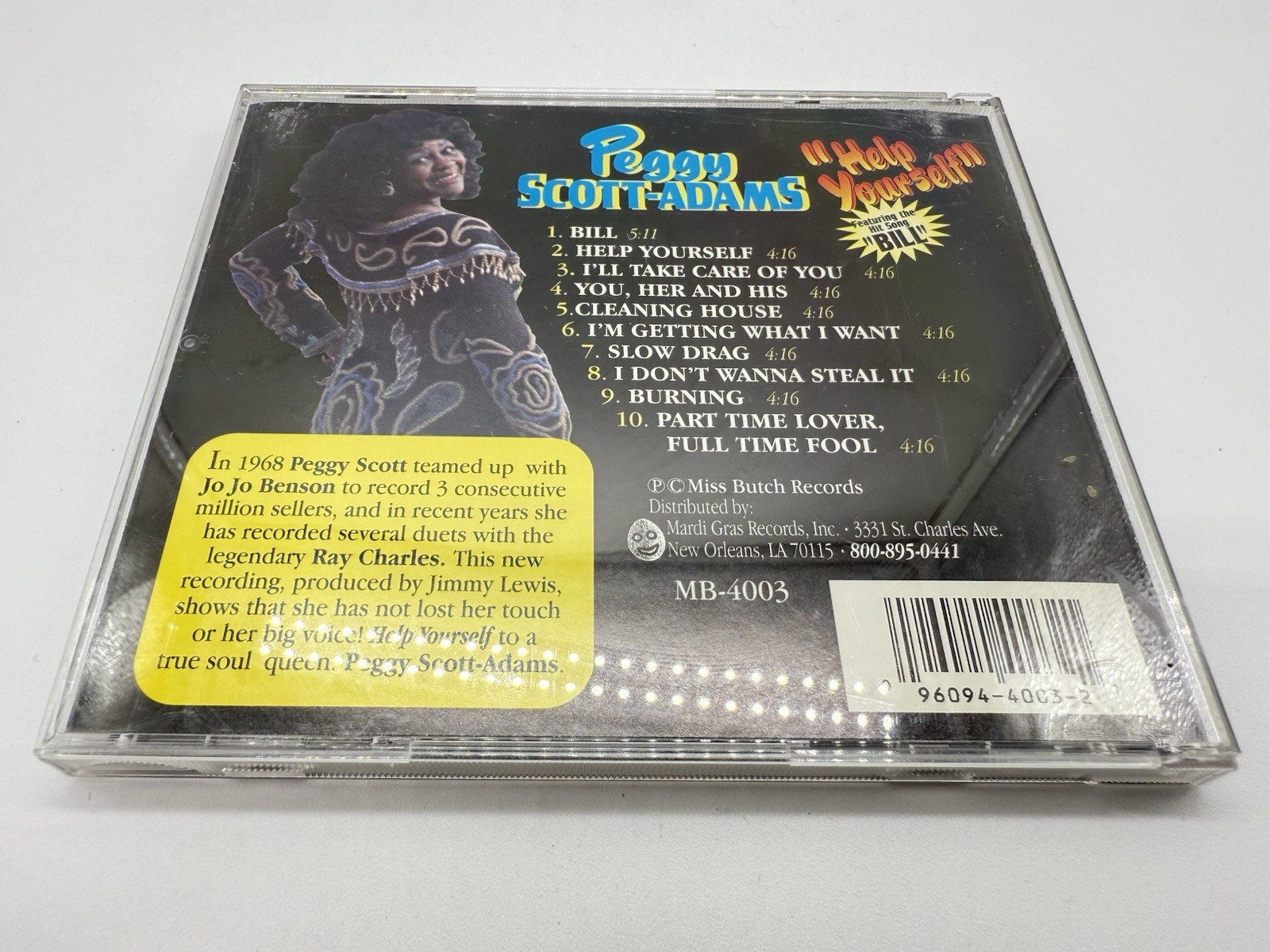 Peggy Scott-Adams Help Yourself Audio CD VG Condition