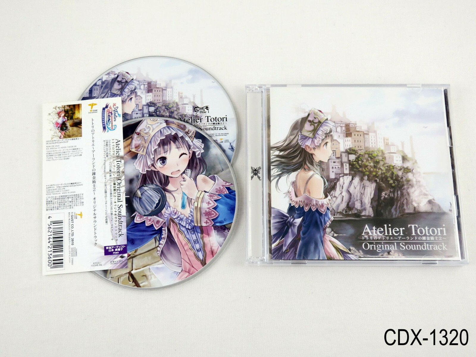 Atelier Totori OST Gust 2CD Soundtrack Music CD Japanese Import US Seller