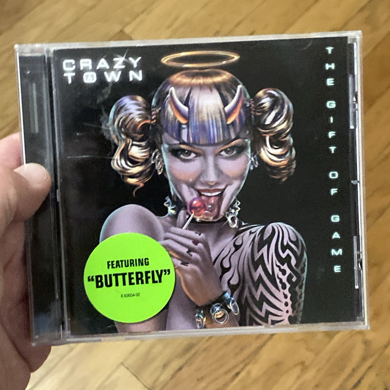 The Gift Of Game - Crazy Town CD - VTG Nu Metal 90s Album w/ Butterfly Hype, VGC