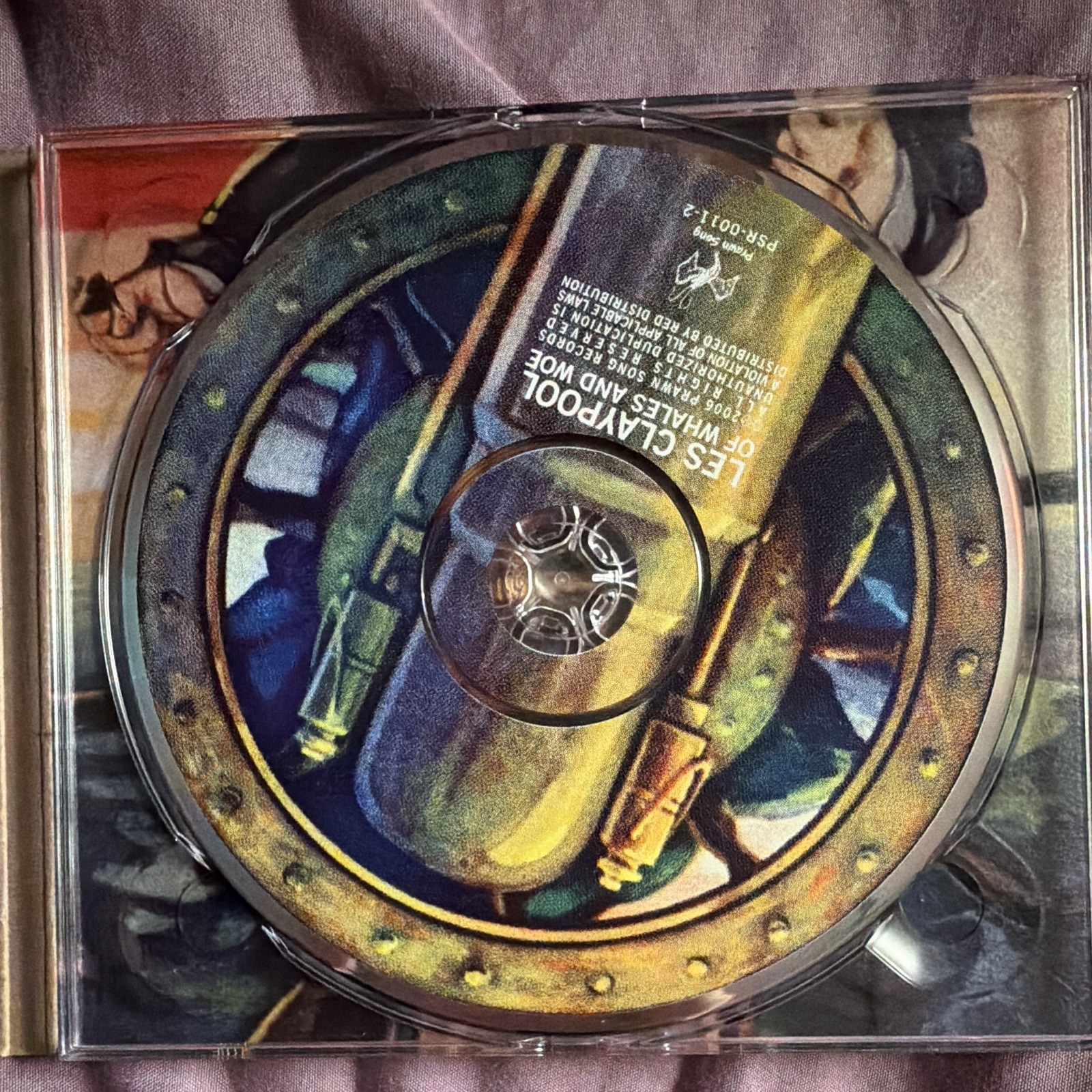 Les Claypool - Of Whales & Woe CD Album Prawn Song 2006 Heavy Metal Jewel Case