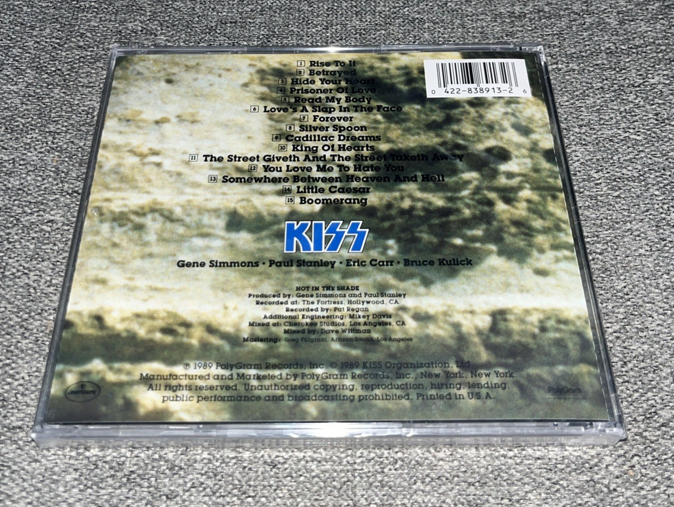 Hot in the Shade by Kiss (New CD)⭐️Buy Any 3 Get 1 Free⭐️