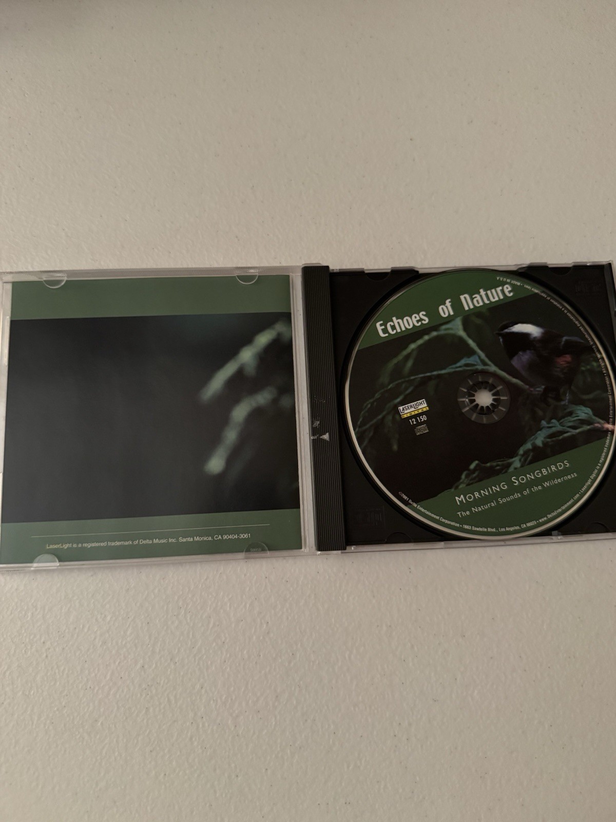 Echoes of Nature Morning Songbirds CD 1993 Natural Sounds Laserlight Digital